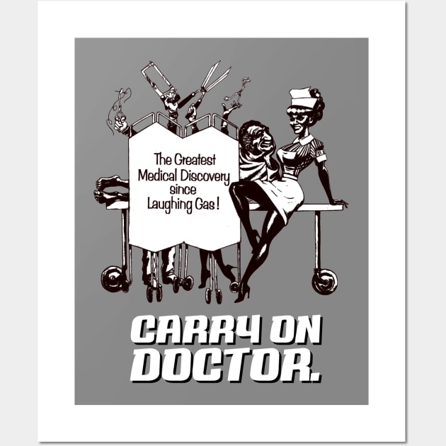 Carry On Doctor Wall Art by TEEVEETEES